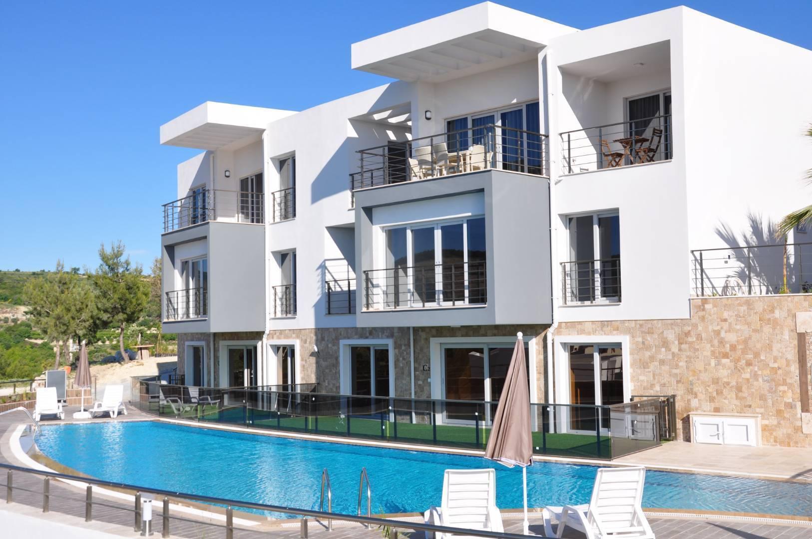 Aydın Kuşadası'nda Muhteşem Doğada, Ortak Havuzlu, Konforlu Tatil Evi-22340