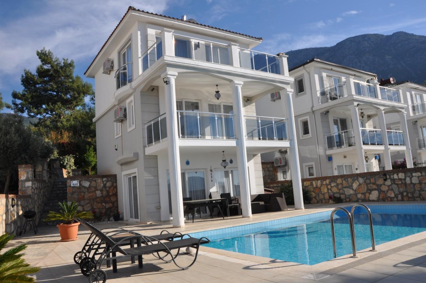 Fethiye Ölüdeniz'de Aile Gruplarına Uygun, Özel Havuzlu, Estetik Villa-16835