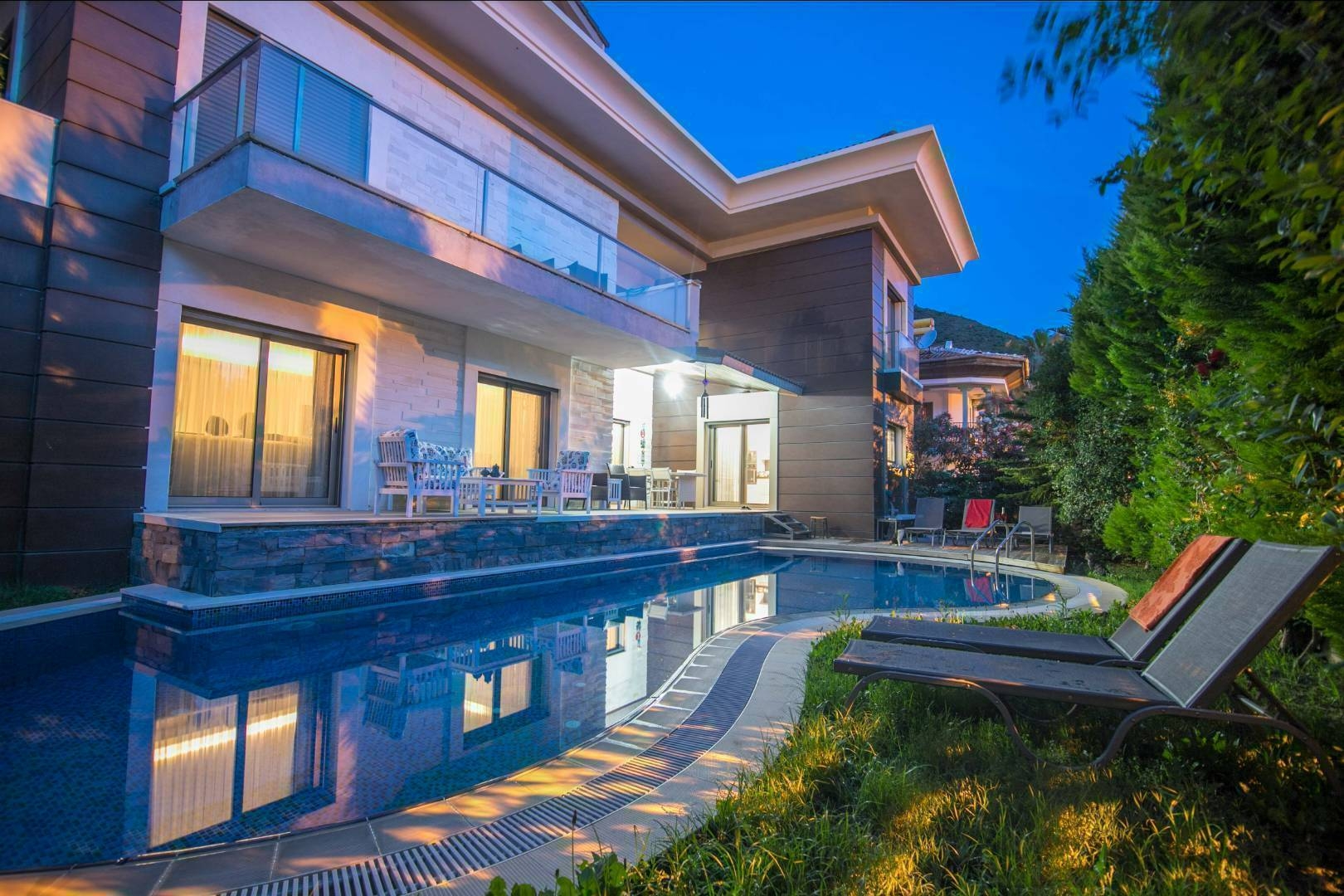 Muğla Marmaris'te Denize Yakın, Özel Havuzlu, Konforlu Villa