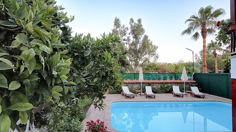 Muğla Akyaka'da Doğa Manzaralı, Özel Havuzlu, Müstakil Villa