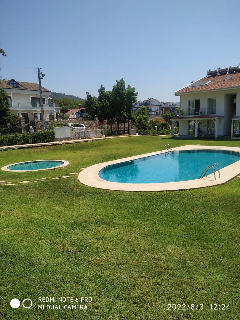 Fethiye Çiftlik'te Site İçerisinde, Ortak Havuzlu, Kiralık Daire