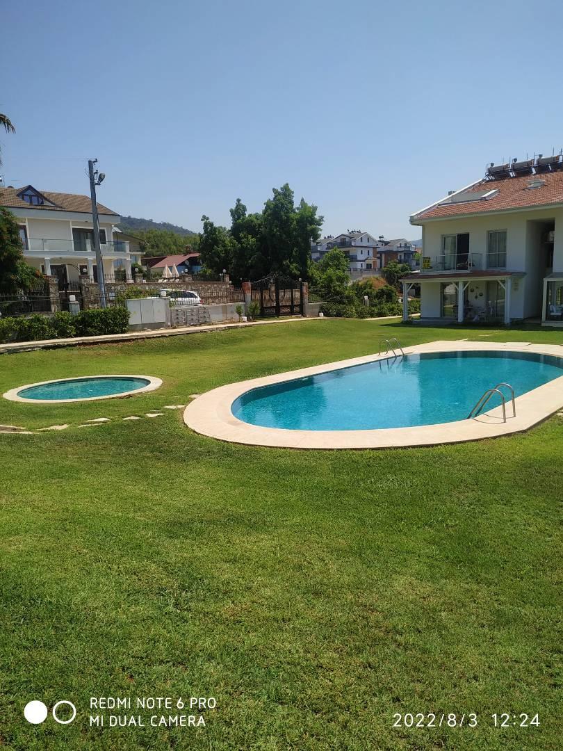 Fethiye Çiftlik'te Site İçerisinde, Ortak Havuzlu, Kiralık Daire-26611