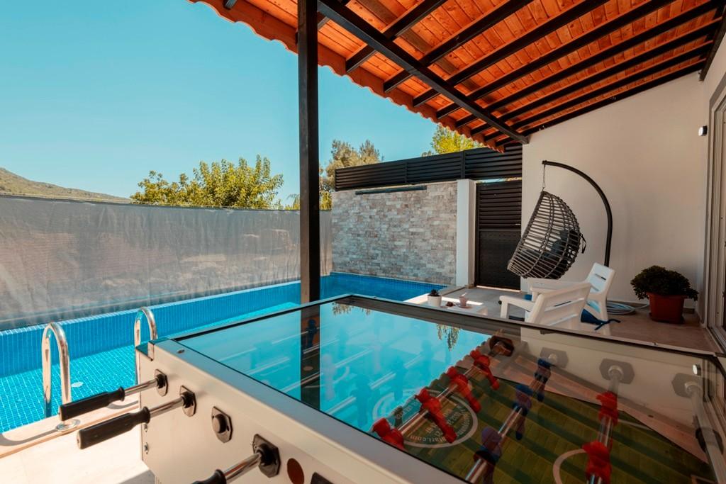 Kaş İslamlar'da Muhteşem Doğada, Özel Havuzlu, Balayı Villası-22334