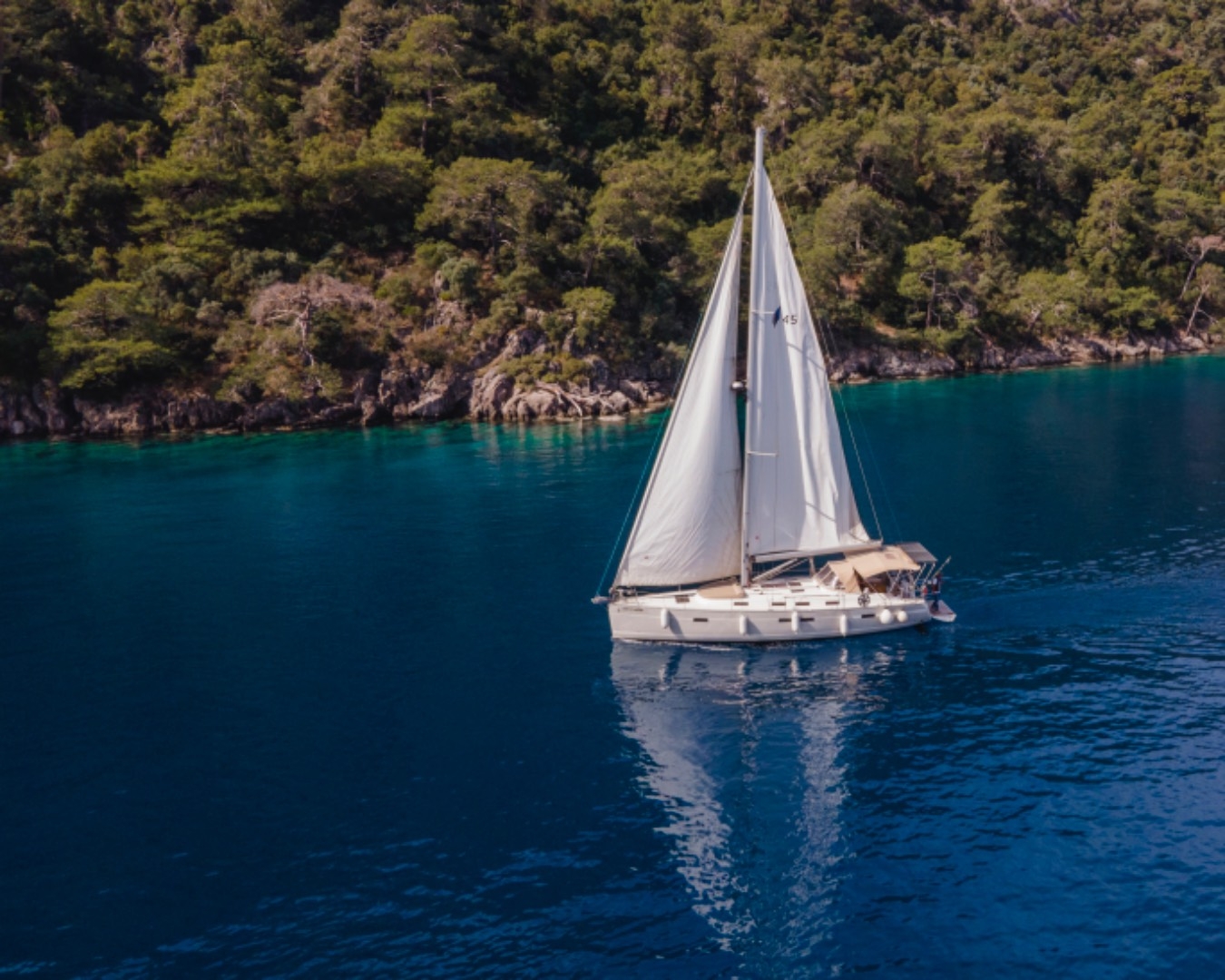 Fethiye'nin Eşsiz Koylarında, 3 Kabinli, Lüks Yelkenli