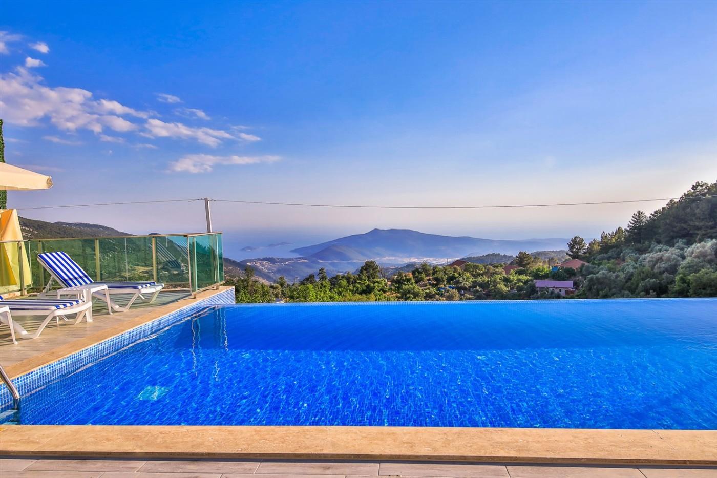 İslamlar'da Muhteşem Gün Batımı Manzaralı, Isıtmalı Havuzlu, Şık Villa-12341