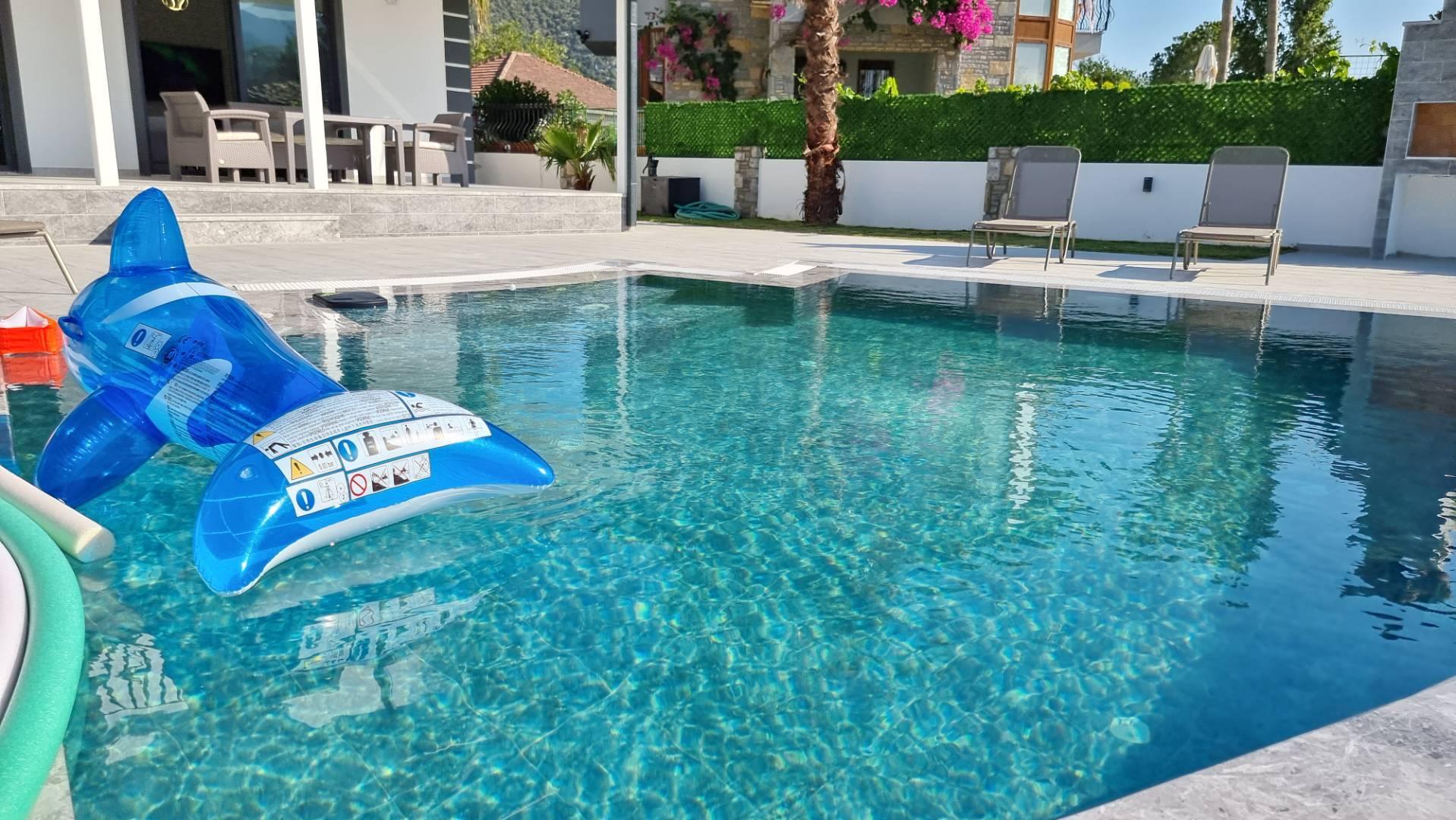 Ortaca Dalyan'da Büyük Ailelere Uygun, Özel Havuzlu, Ferah Villa-27805