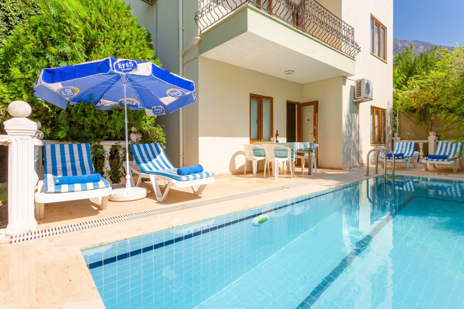 Kalkan Merkez'de Muhteşem Doğa İçerisinde, Özel Havuzlu, Lüks Villa-27859