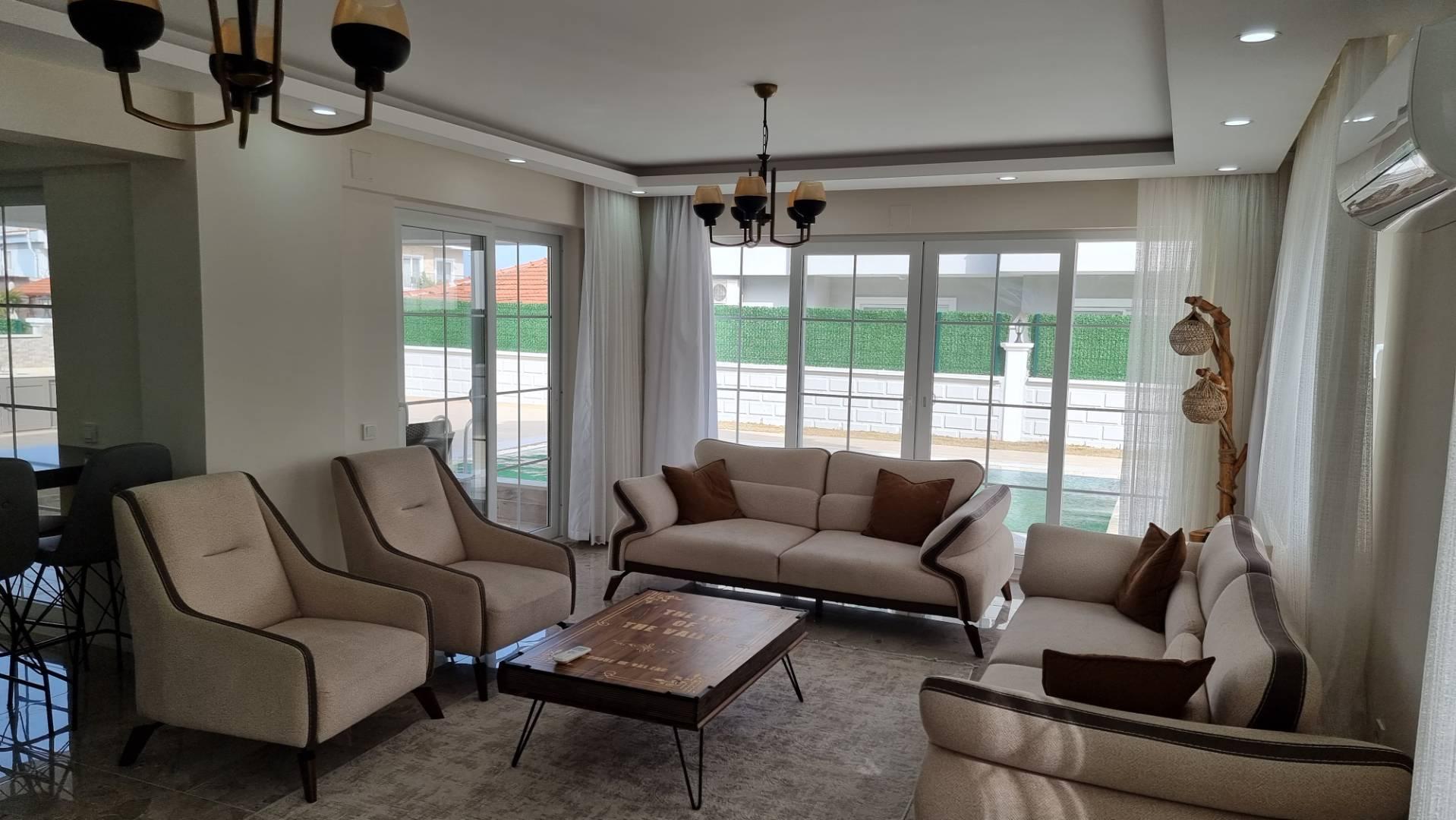 Muğla Dalyan'da Kalabalık Ailelere Uygun, Özel Havuzlu, Şık Villa-25298