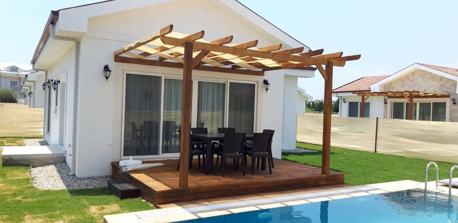 Fethiye Karagedik'te Özel Havuzlu ve Bahçeli, 4 Kişilik, Kiralık Villa-29595