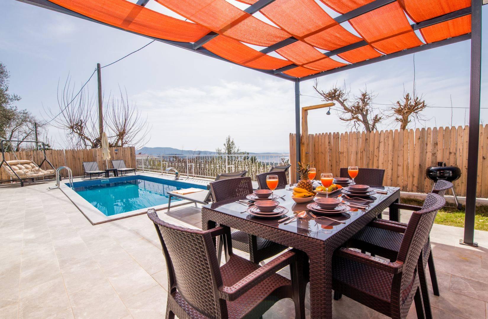 Kaş Üzümlü'de Muhteşem Doğada, Özel Havuzlu, Huzurlu Villa-25663