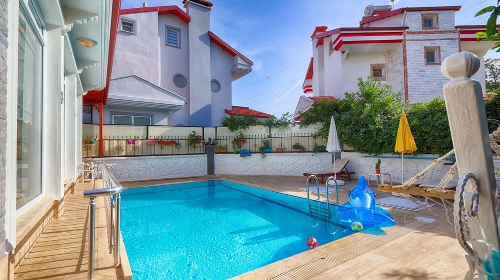Fethiye Çiftlik'te Yeşillikler Arasında, Özel Havuzlu, Kiralık Villa