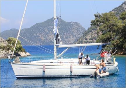 Fethiye'de Serin Sularda, Konforlu, 8 Kişilik Yelkenli
