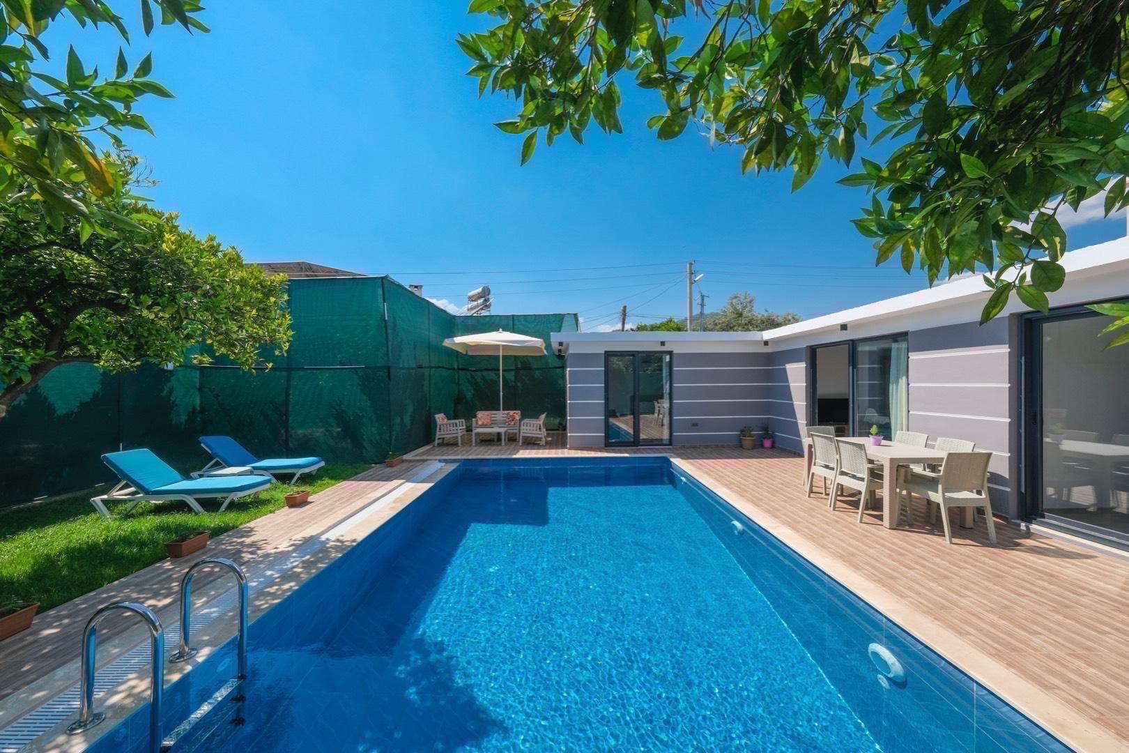 Fethiye Yanıklar'da Doğa İçerisinde, Özel Havuzlu, Yazlık Villa-28143