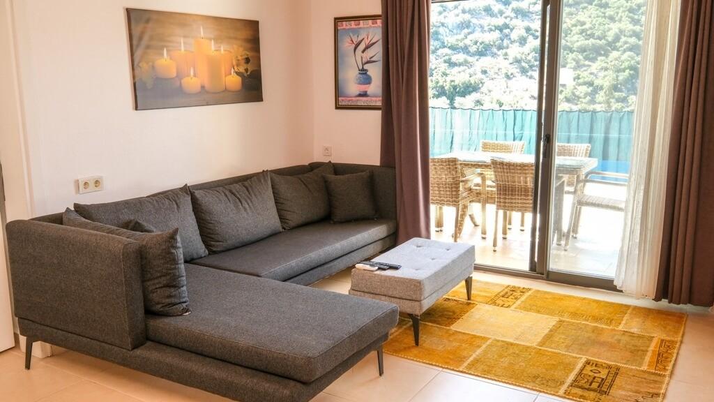 Kaş İslamlar'da Doğayla İç İçe, Özel Havuzlu, Kiralık Villa-12923