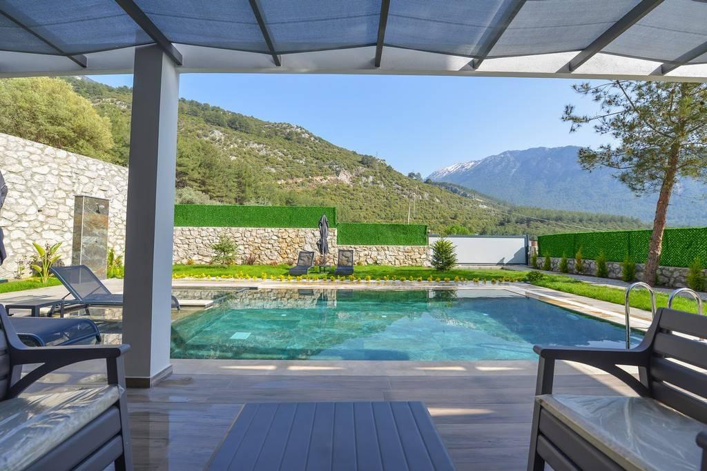 Fethiye Ölüdeniz'de Şık Tasarımlı, Özel Havuzlu, Lüks Villa-30753