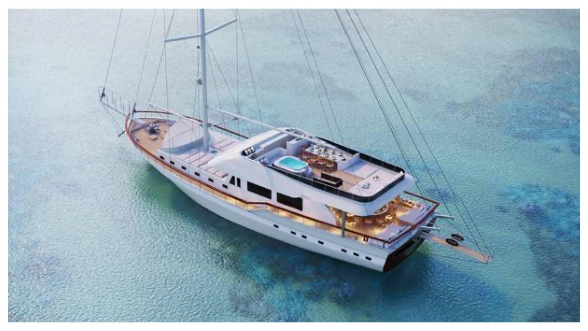 Fethiye Göcek'te Enfes Sularda, Geniş Ailelere Uygun, 13 Kişilik Gulet-43045