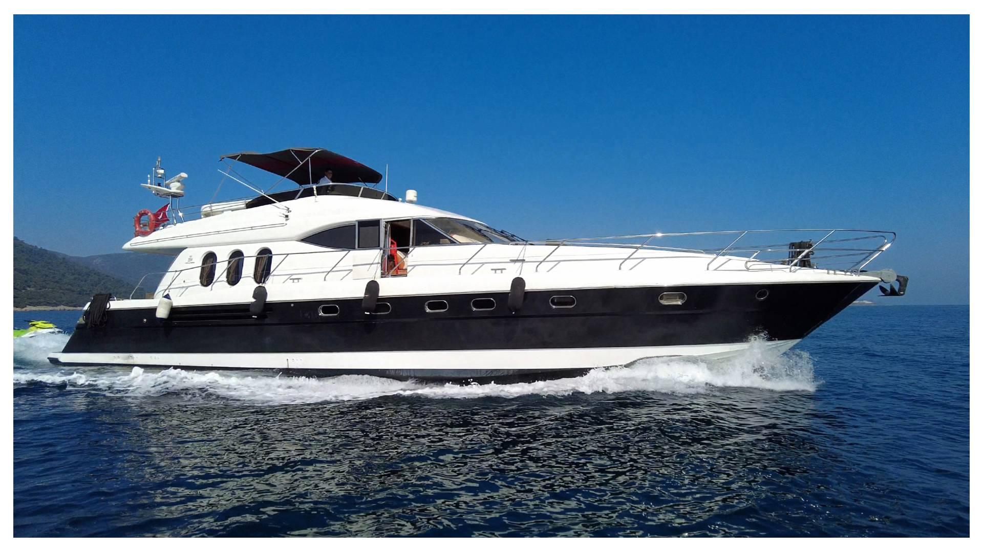 Muğla Bodrum'da Enfes Sularda, Lüks Tasarımlı, 8 Kişilik Motoryat-43153