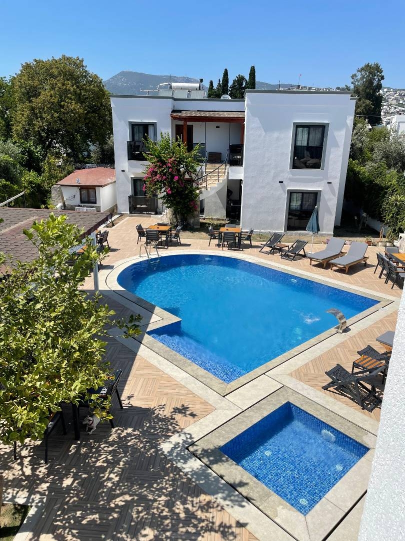 Bodrum Gümbet'te Denize Yakın, Ortak Havuzlu, Suite Daire