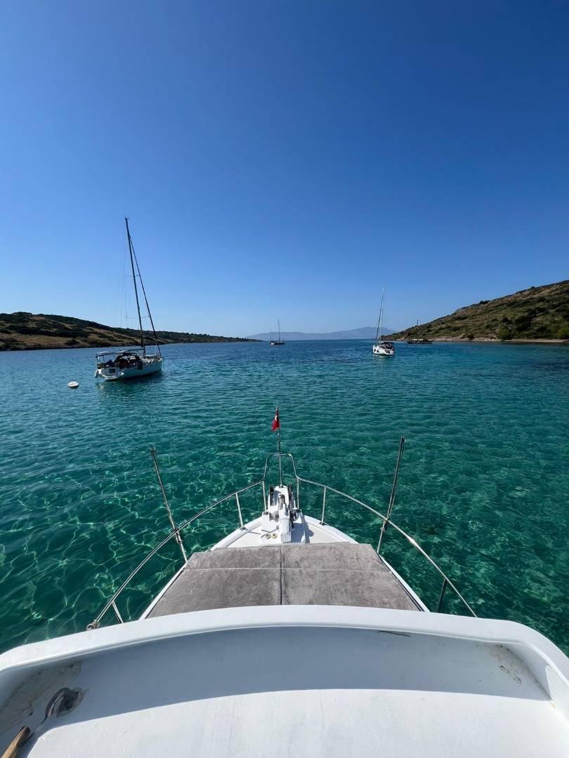 Bodrum Gümbet'te Masmavi Sularda, 6 Kişilik, Günlük Motoryat-42422