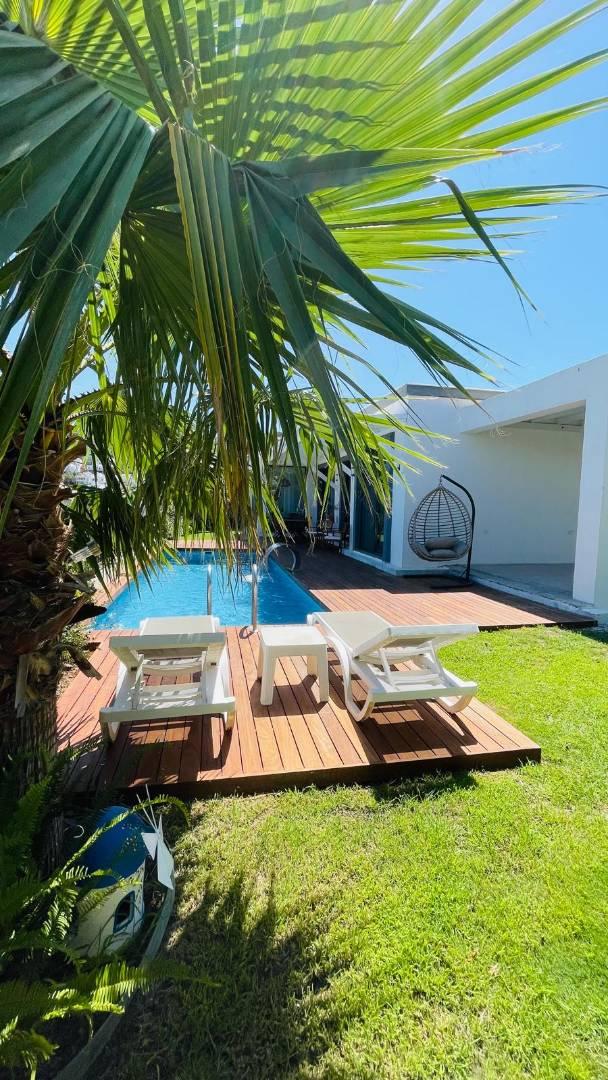 Bodrum Gündoğan'da Yeşillikler İçerisinde, Özel Havuzlu, Şık Villa-40244