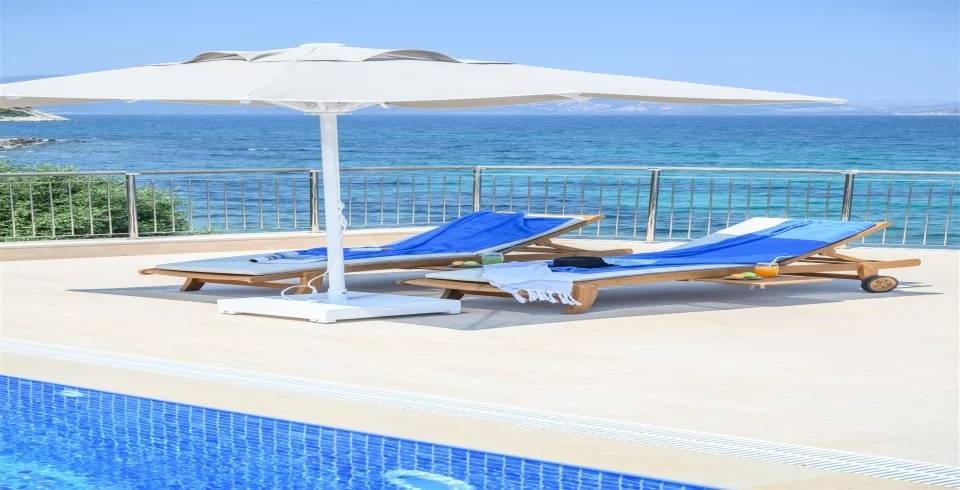 Bodrum Güvercinlik'te Göz Alıcı Manzaralı, Özel Havuzlu, Lüks Villa