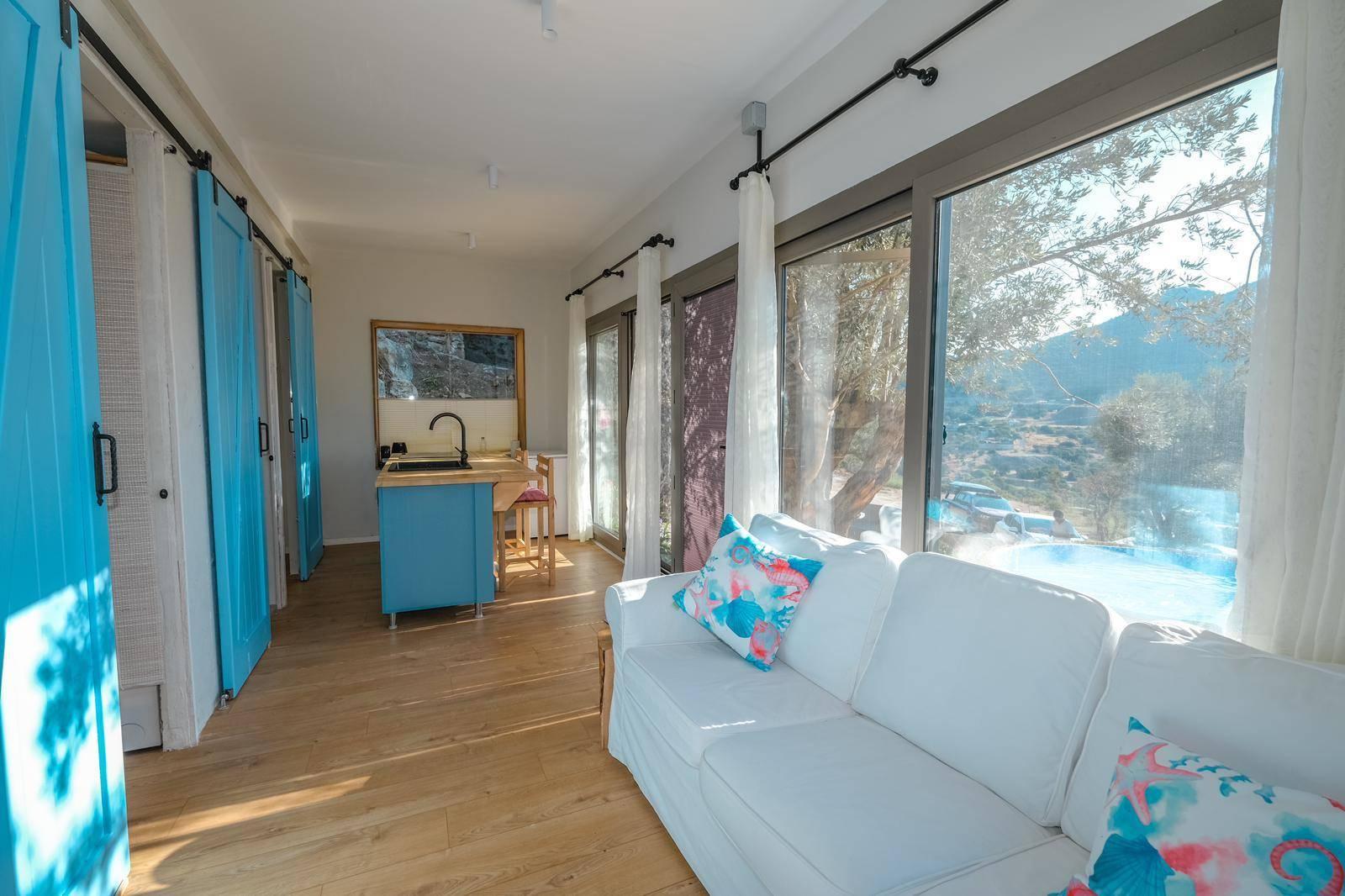 Bodrum Yakaköy'de Sakin Konumda, Özel Havuzlu, Tiny House-36586