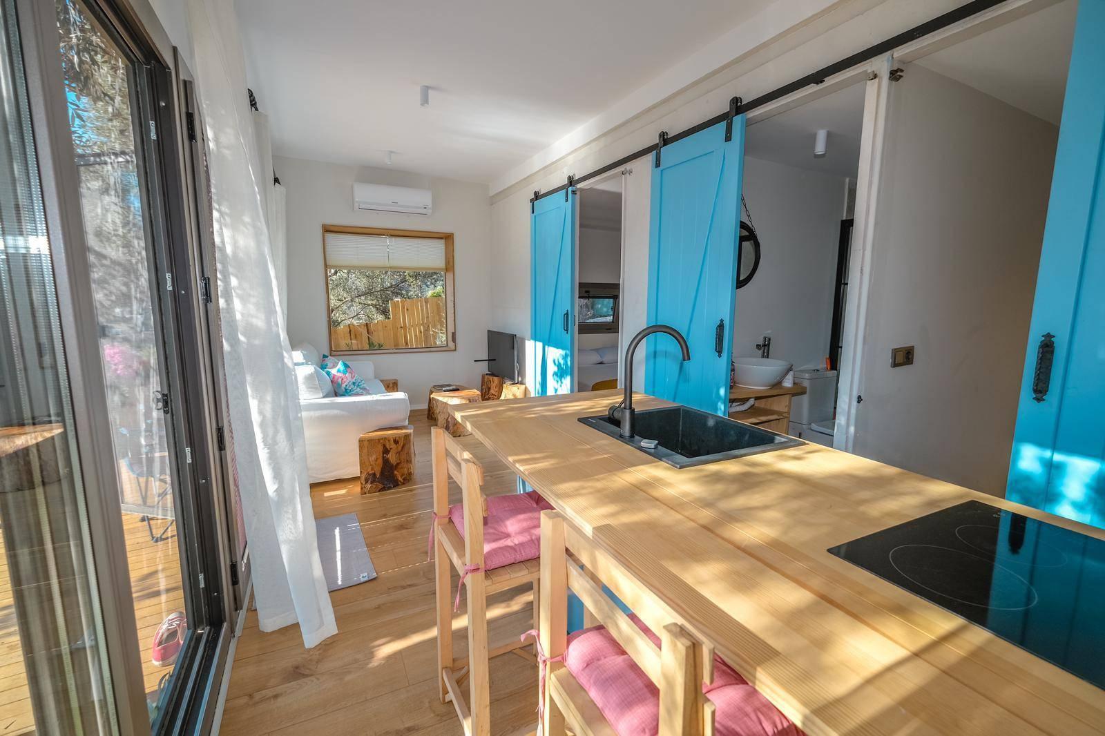 Bodrum Yakaköy'de Sakin Konumda, Özel Havuzlu, Tiny House-36586