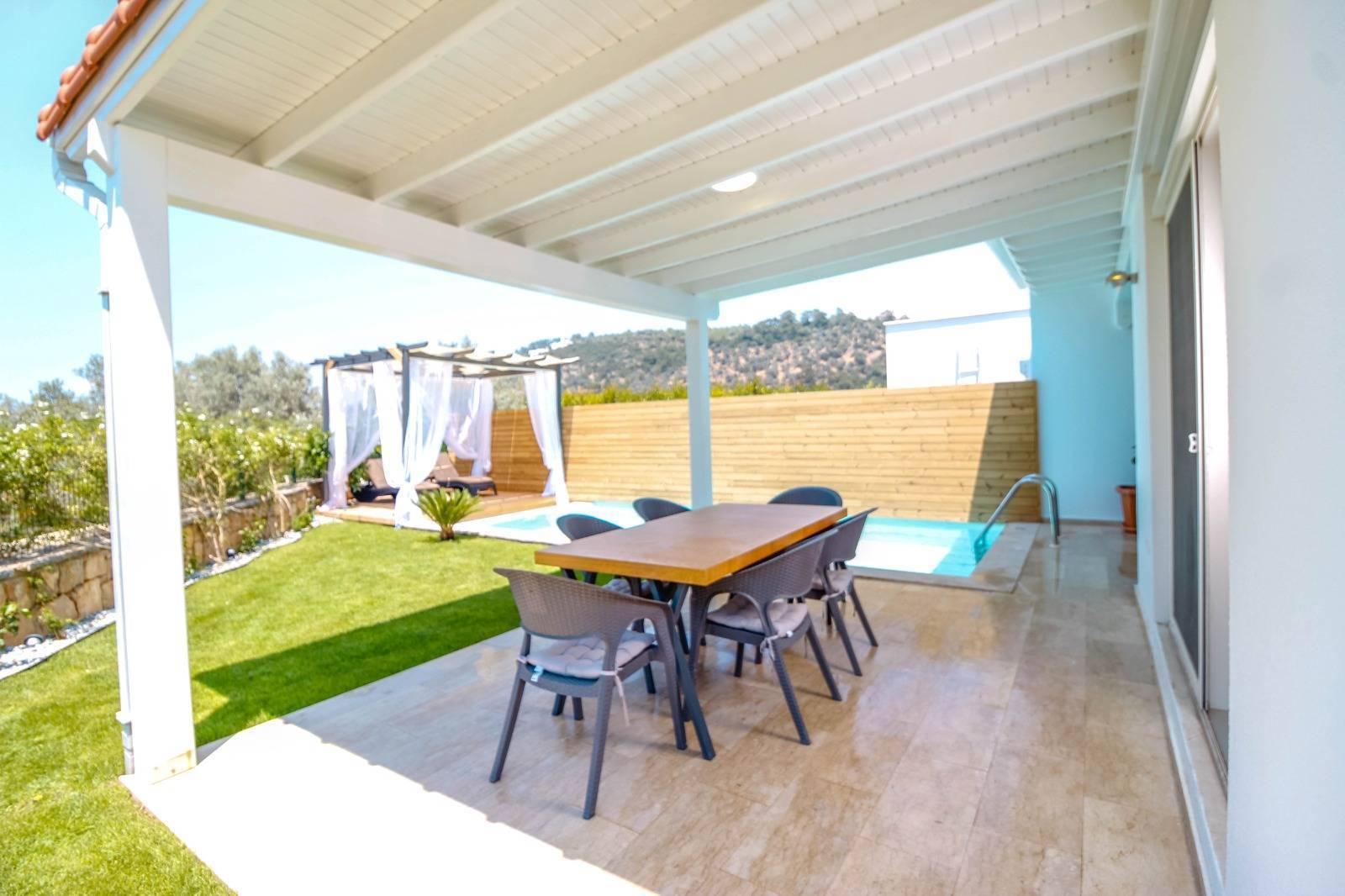 Bodrum Torba'da Yemyeşil Doğada, Özel Havuzlu, Lüks Villa-21769