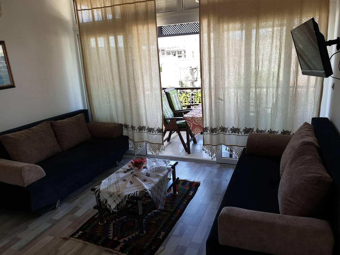 Muğla Bodrum'da Denize Yakın, Ortak Havuzlu, 1+1 Konforlu Suit-38483