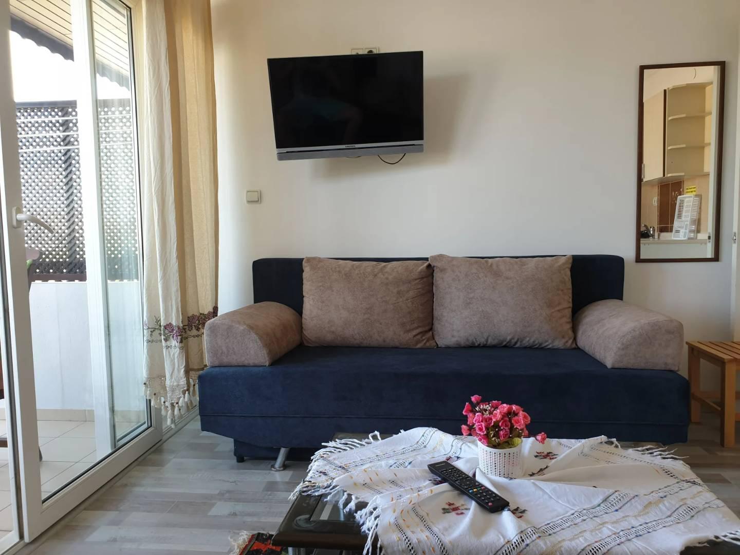 Muğla Bodrum'da Denize Yakın, Ortak Havuzlu, 1+1 Konforlu Suit-38483