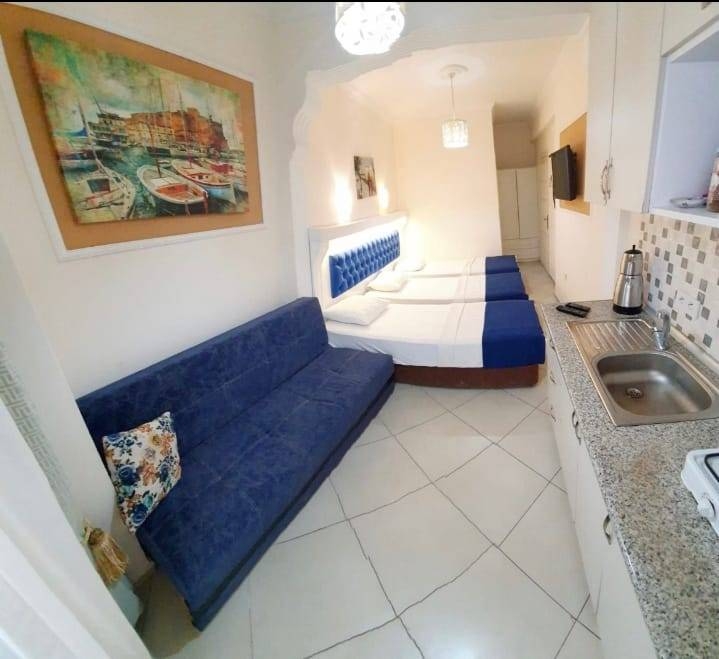 Muğla Bodrum'da Denize Yürüme Mesafesinde, 3 Kişilik Suit