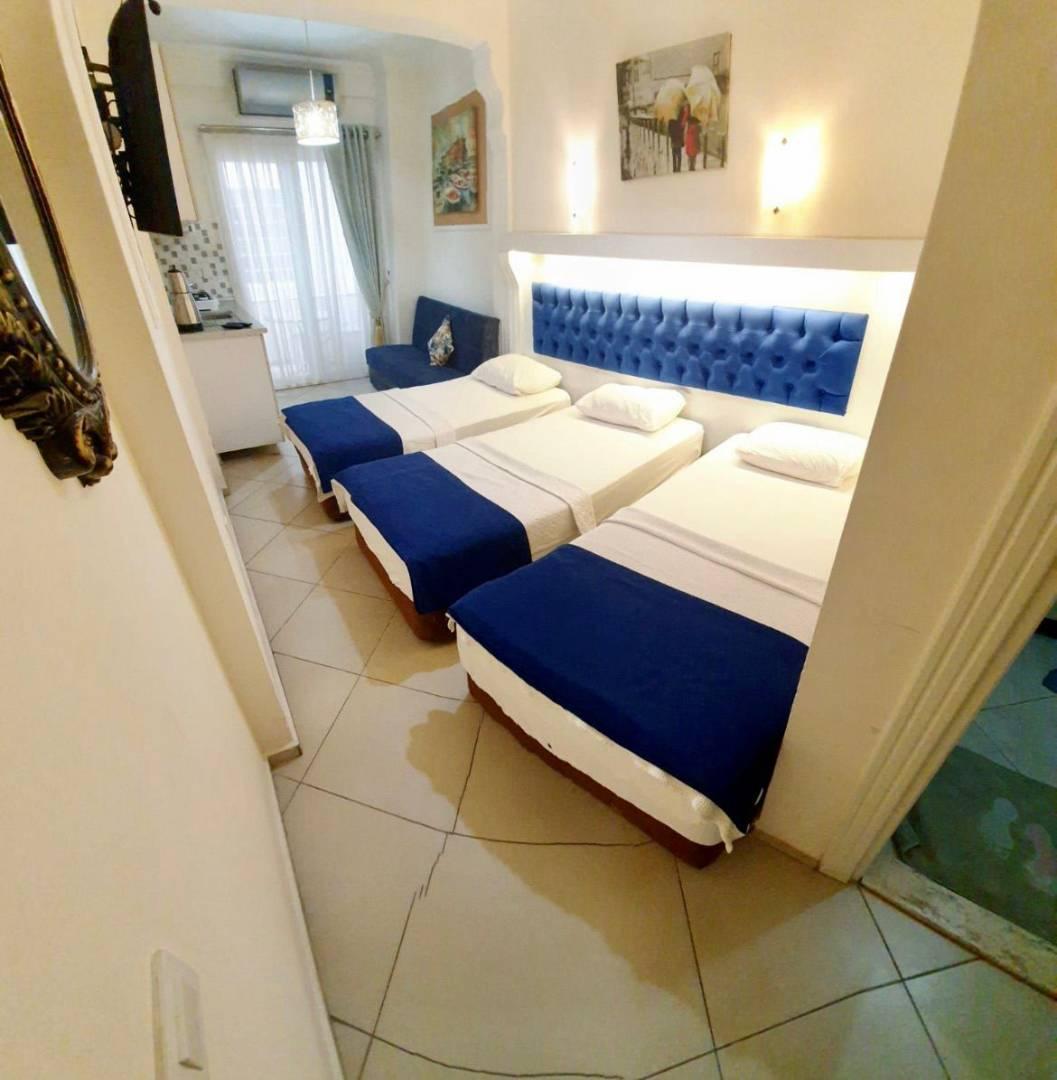 Muğla Bodrum'da Denize Yürüme Mesafesinde, 3 Kişilik Suit-37455