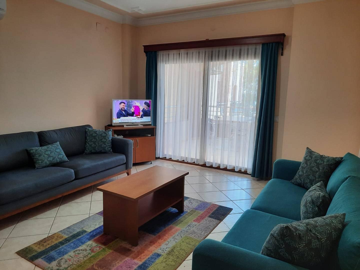 Muğla Bodrum'da Çekirdek Ailelere Uygun, Ortak Havuzlu, 1+1 Suit-36925