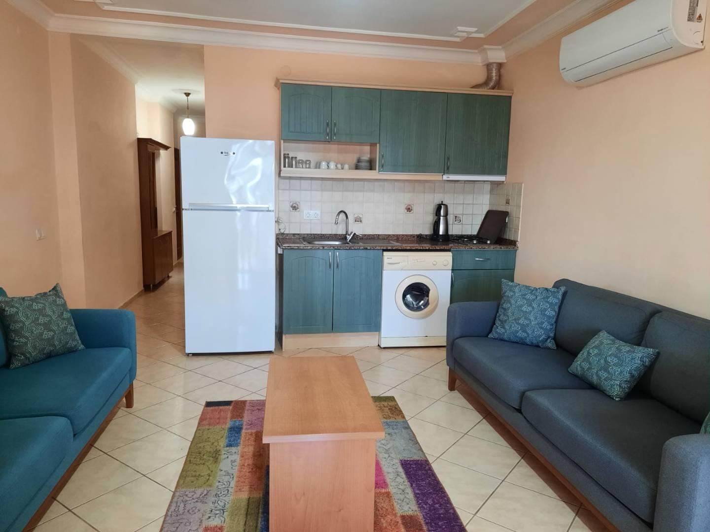 Muğla Bodrum'da Çekirdek Ailelere Uygun, Ortak Havuzlu, 1+1 Suit-36925