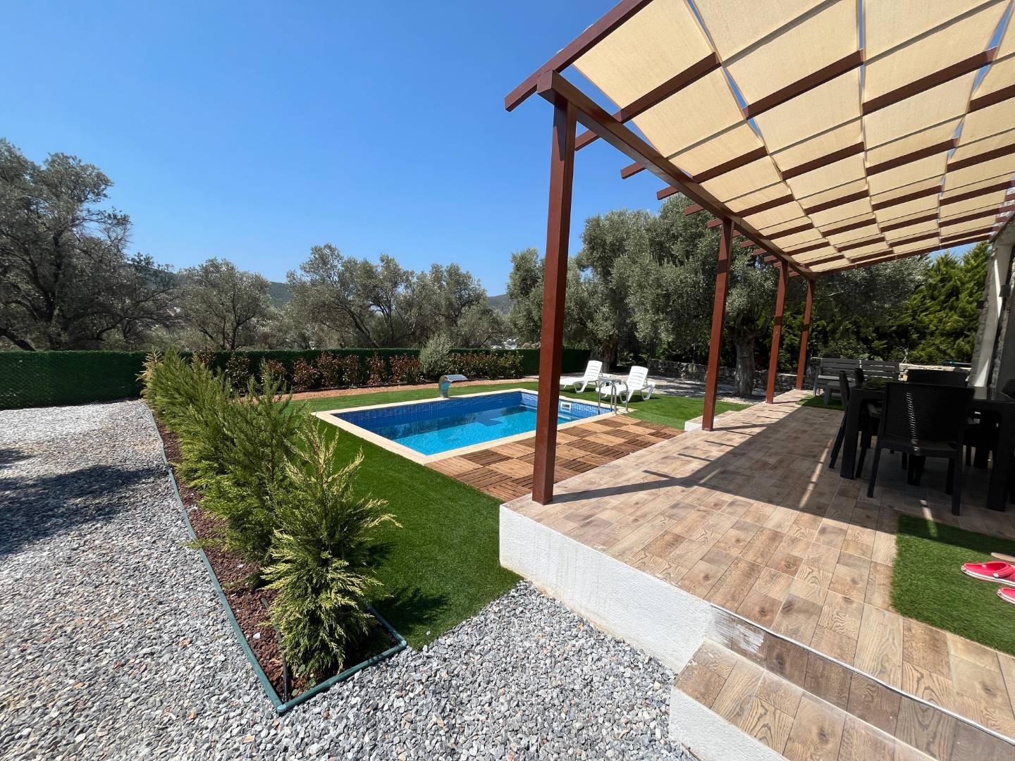 Bodrum Çiftlik'te Doğa İçerisinde, Özel Havuzlu, Konforlu Villa-41269