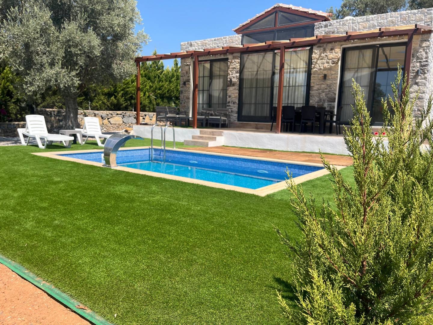 Bodrum Çiftlik'te Doğa İçerisinde, Özel Havuzlu, Konforlu Villa
