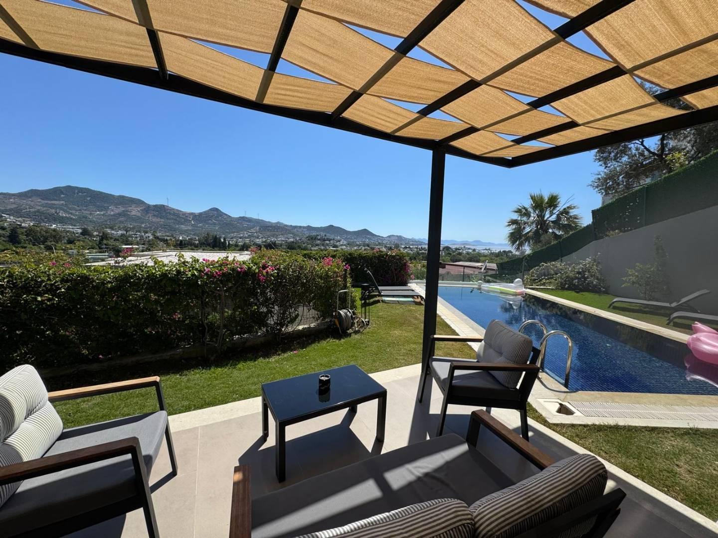 Bodrum Yalıkavak'ta Modern Tasarımlı, Özel Havuzlu, Şık Villa-42508