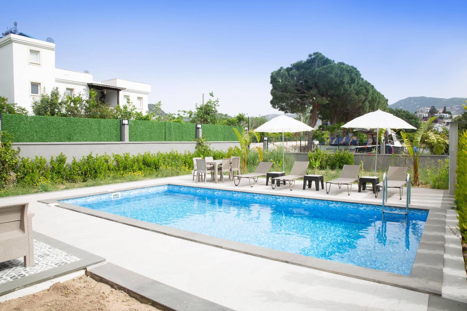 Bodrum Yalıkavak'ta Eşsiz Tasarımlı, Özel Havuzlu, Plaja Yakın Villa -37984