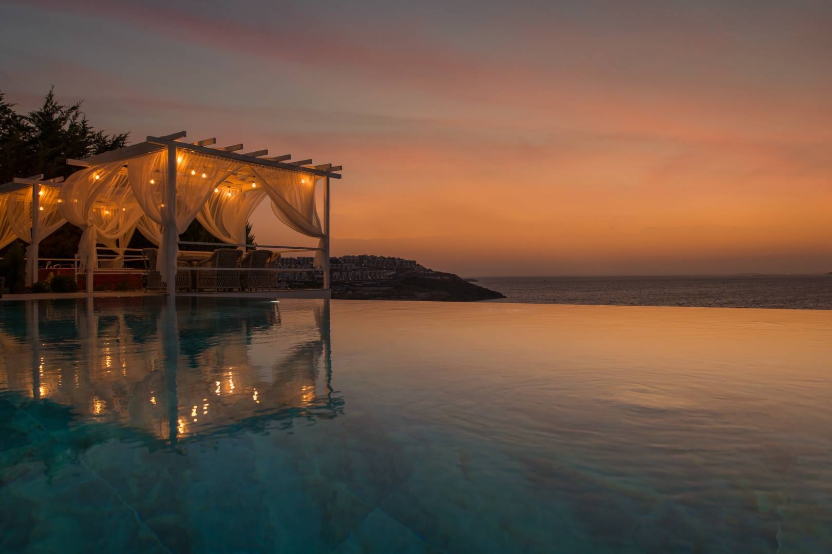 Muğla Bodrum Bölgesinde Doğa Manzaralı, Özel Havuzlu, 12 Kişilik Villa