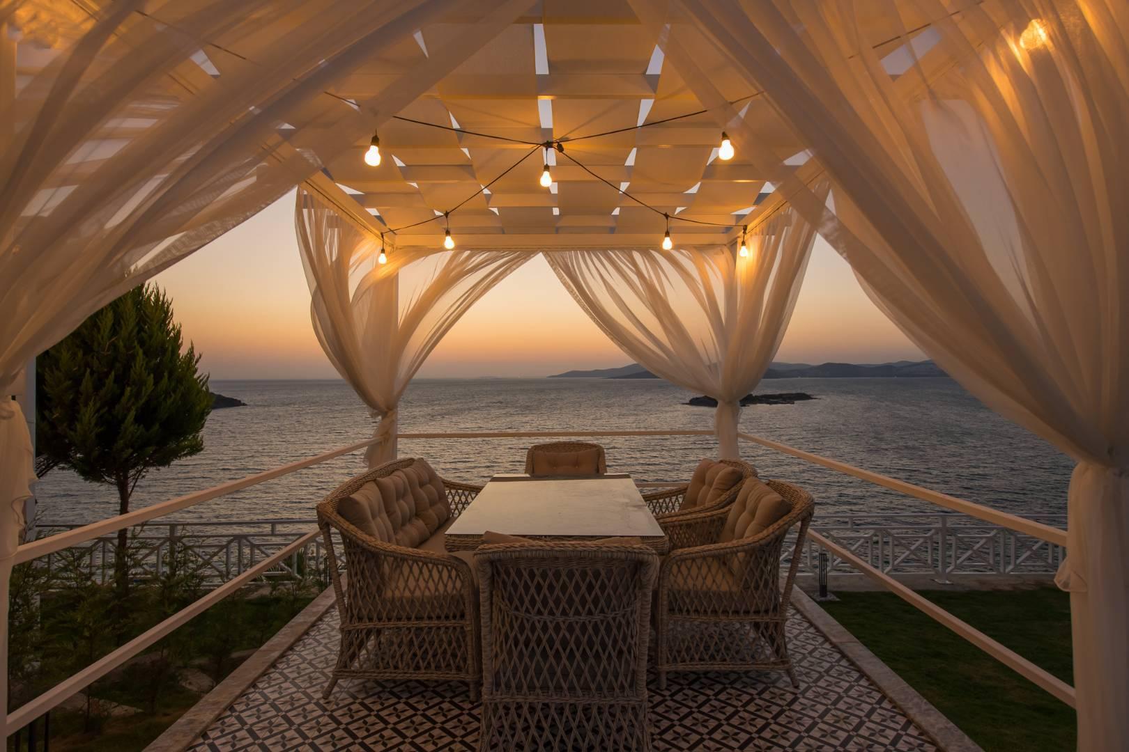 Muğla Bodrum Bölgesinde Doğa Manzaralı, Özel Havuzlu, 12 Kişilik Villa-34915