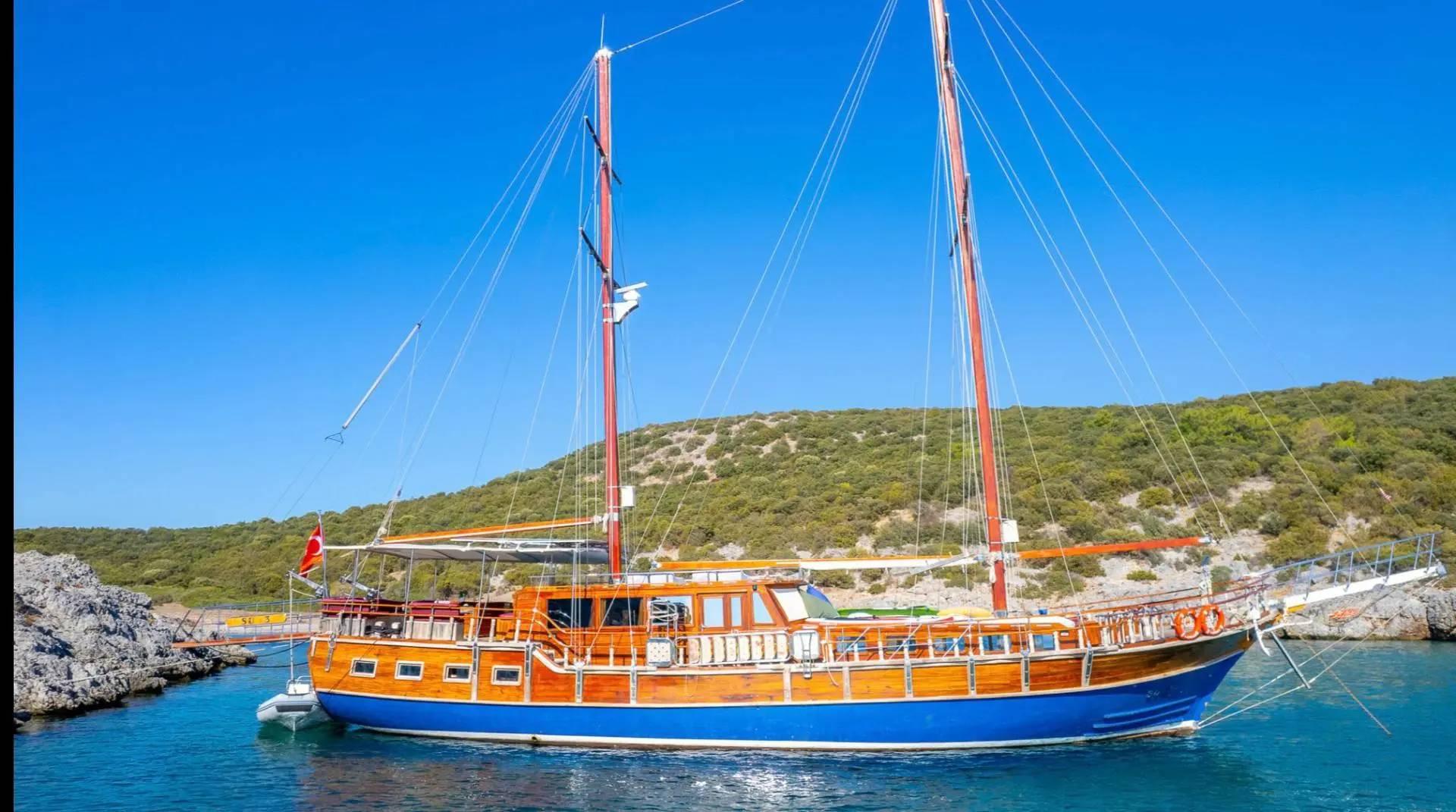 Bodrum'un Eşsiz Maviliklerinde, 22 Metre, 6 Kabinli, Kiralık Gulet-43025