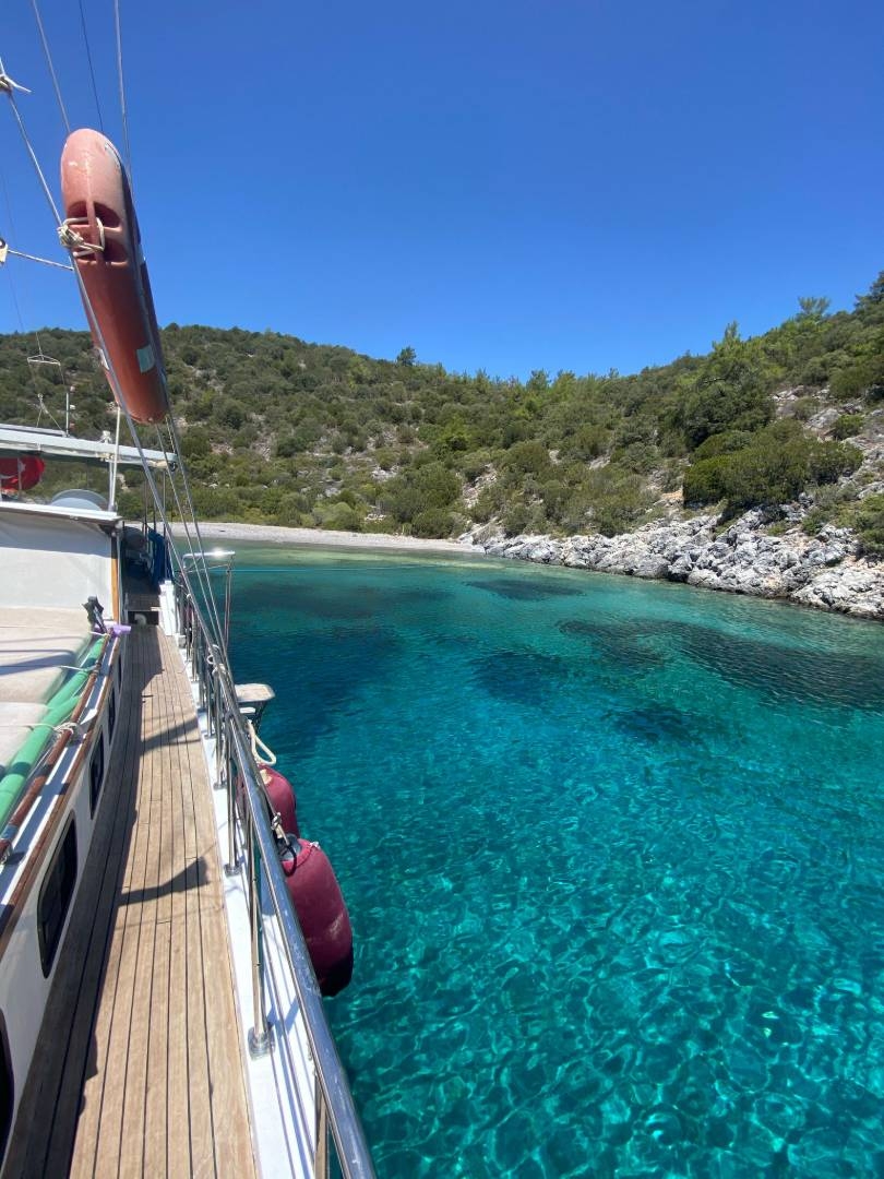 Bodrum'un Mavi Sularında, 3 Kabinli, 6 Kişilik, Konforlu Gulet