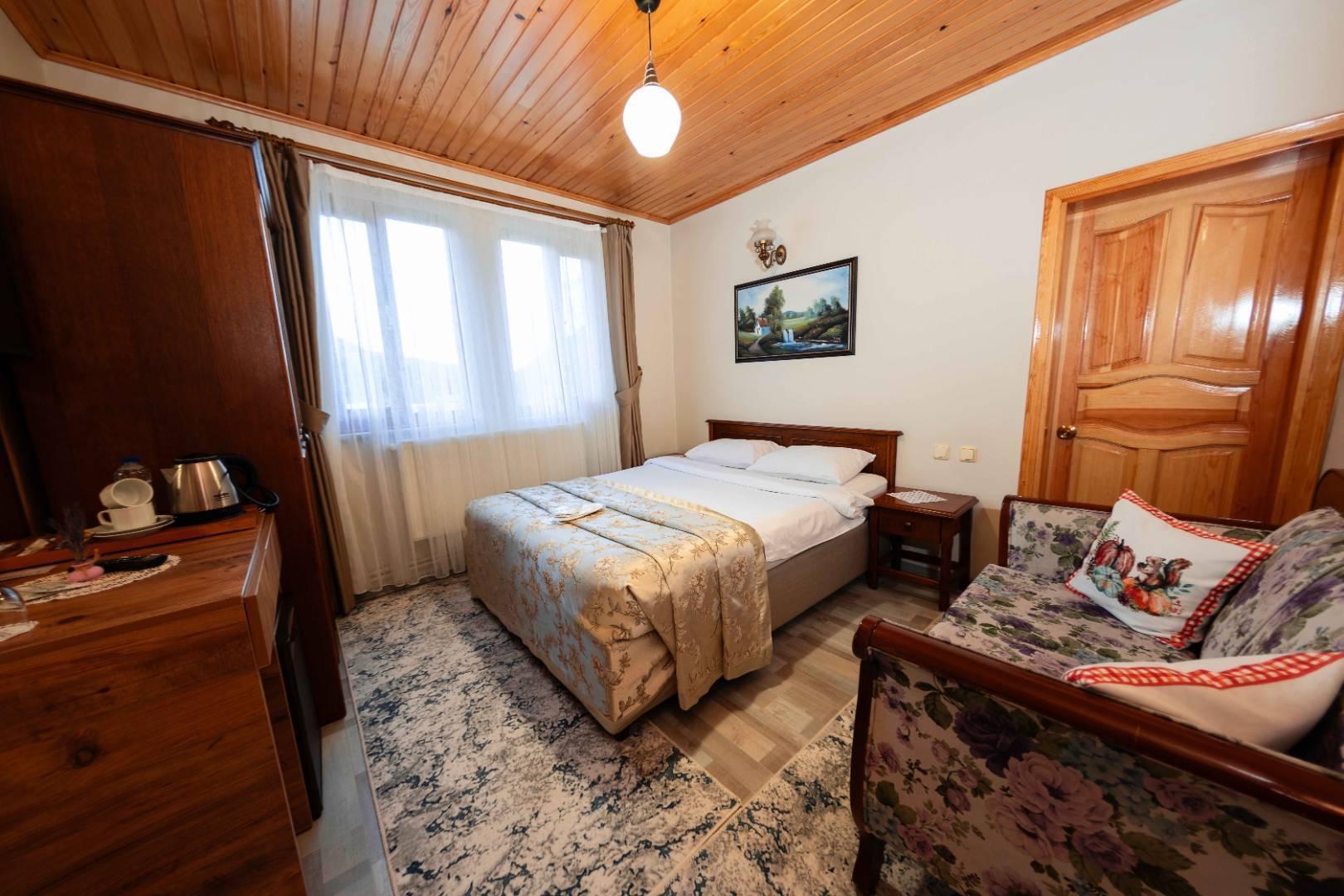 Bolu Abant'ta Dağ Manzaralı, 2 Kişi Kapasiteli, Modern Oda -34877