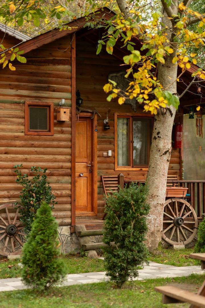 Bolu Abant'ta Huzur Dolu Doğada, Kahvaltı Dahil, Modern Bungalov