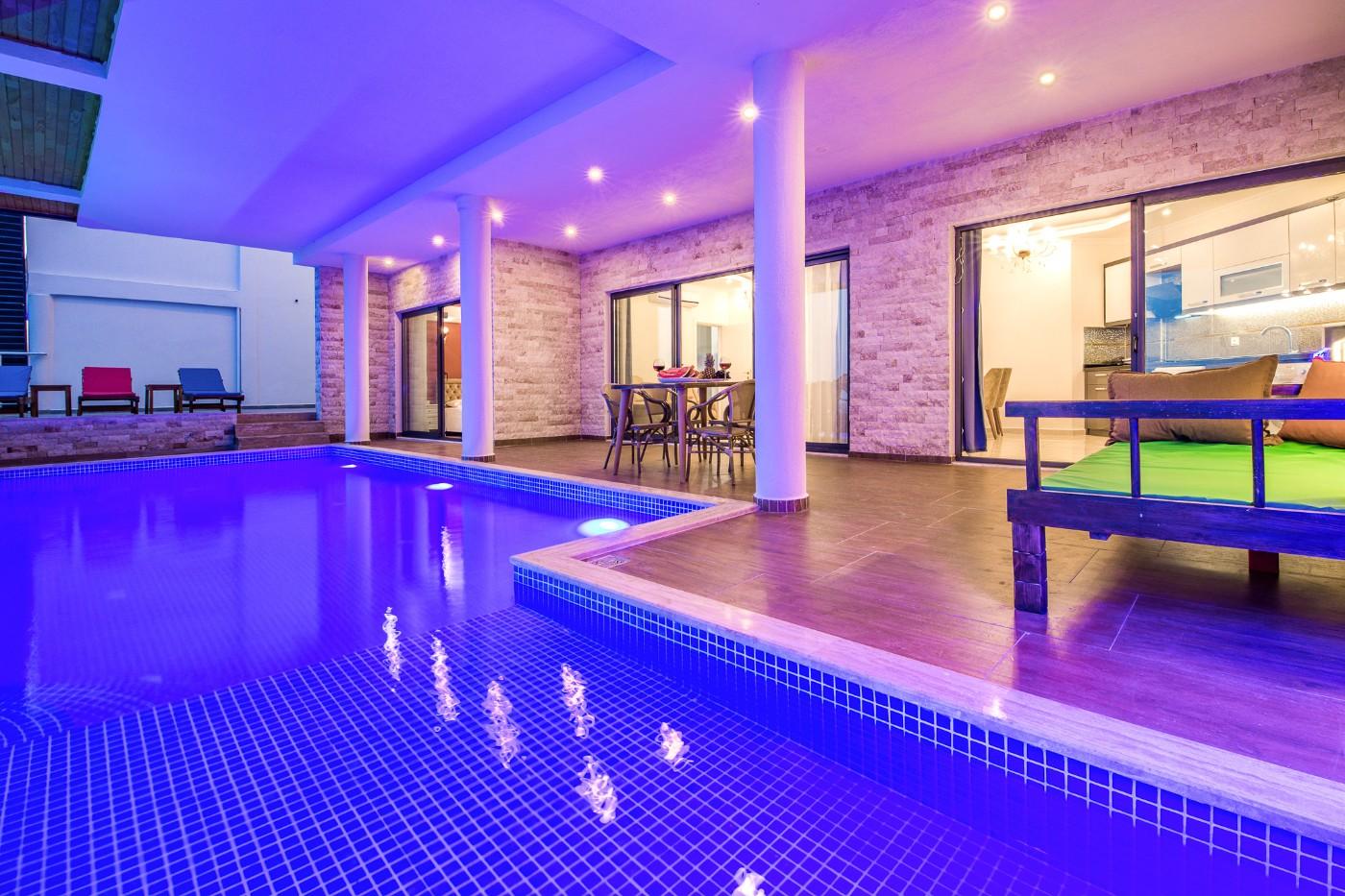 Kaş İslamlar'da Muhteşem Deniz Manzaralı, Özel Havuzlu, Kiralık Villa-21645