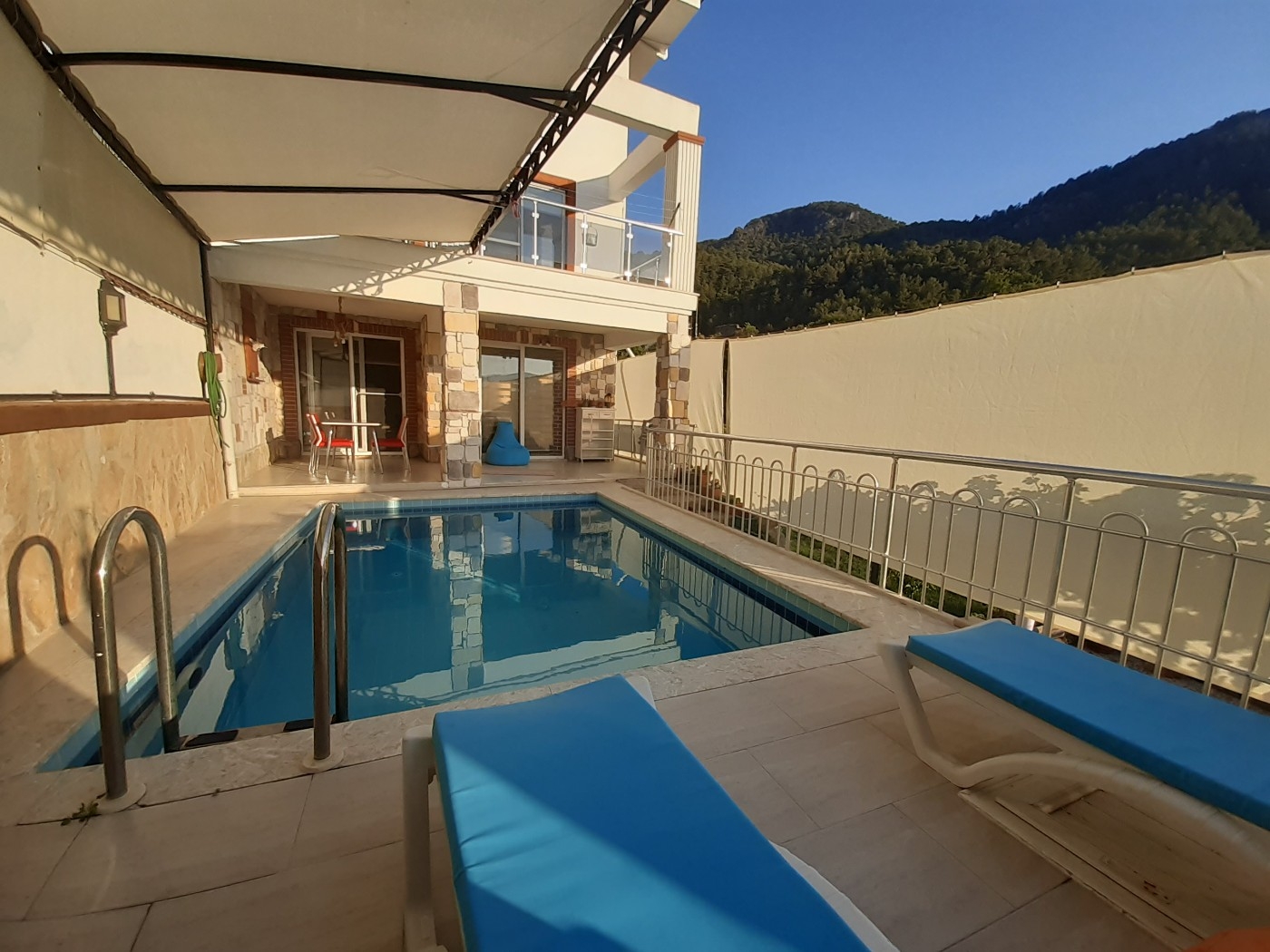 Fethiye Yeşilüzümlü'de Doğa İçerisinde, Özel Havuzlu, 8 Kişilik Villa