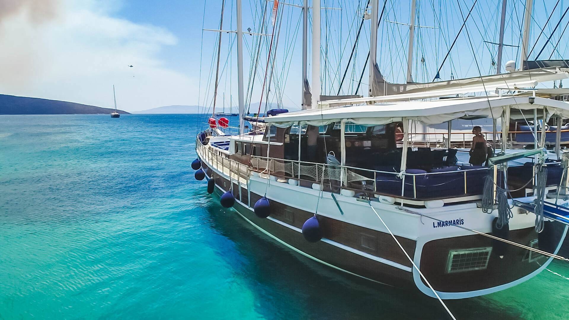 Muğla Fethiye Çıkışlı, 16 Kişi Kapasiteli, Kaptanlı, Kiralık Gulet