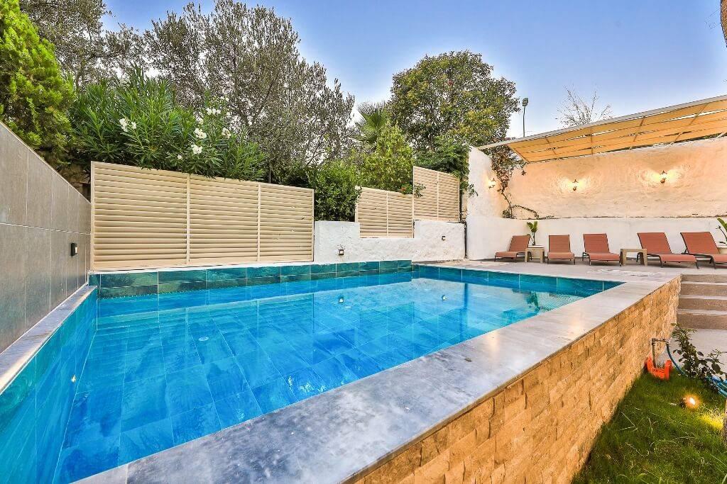 Kaş Kalkan'da Merkeze ve Deniz Yakın, Özel Havuzlu, Kiralık Villa-31351