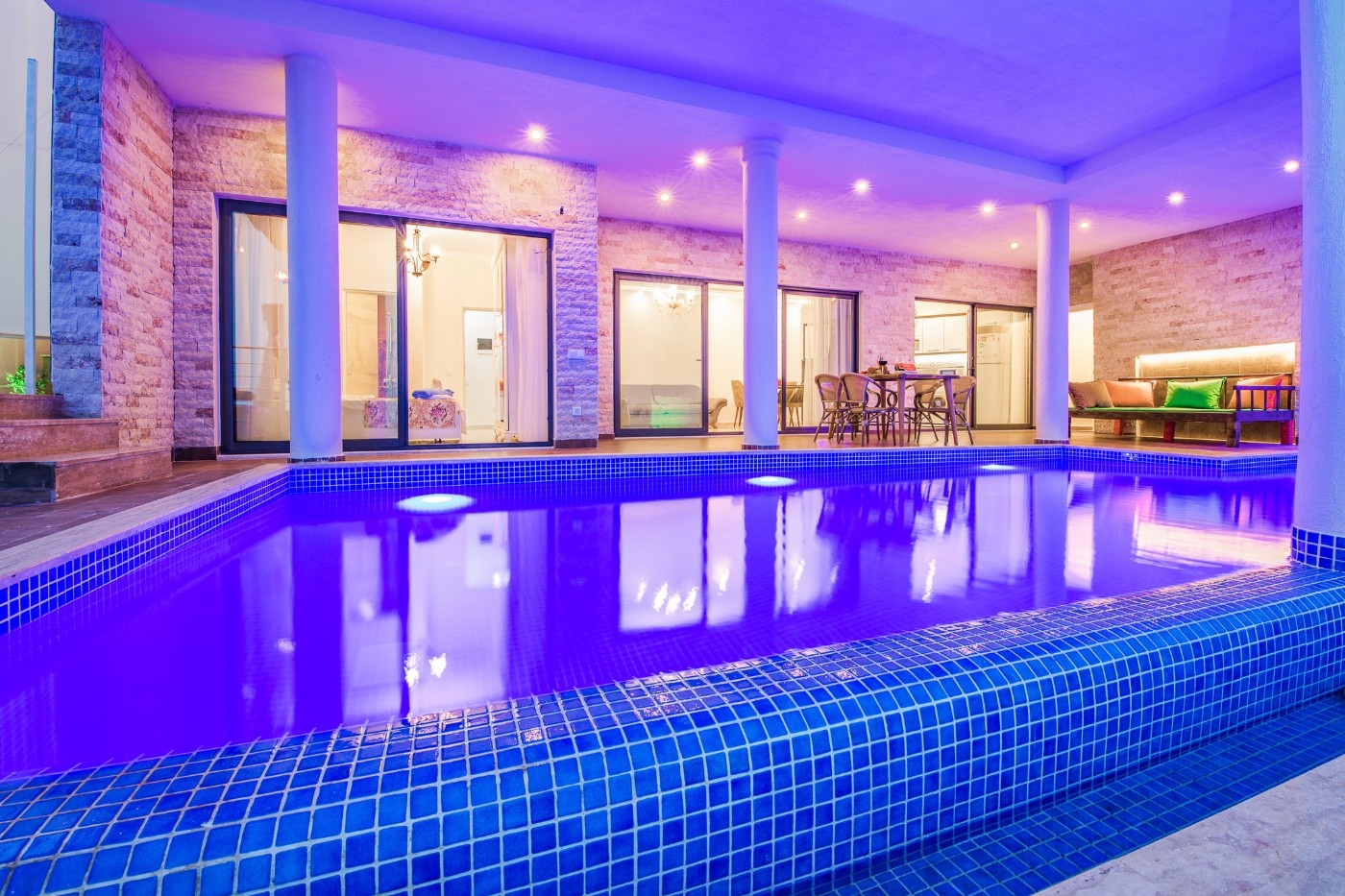 Kaş İslamlar'da Muhteşem Deniz Manzaralı, Özel Havuzlu, Kiralık Villa