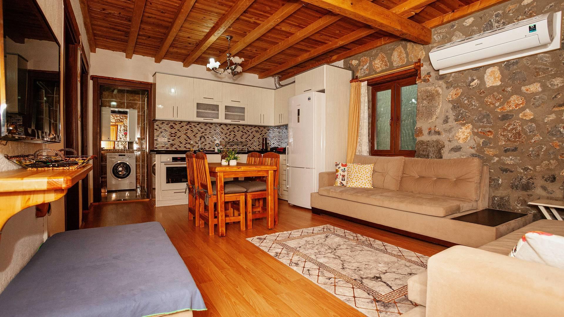 Fethiye Kayaköy'de Doğa İçerisinde, Özel Havuzlu, Şık Villa-26252
